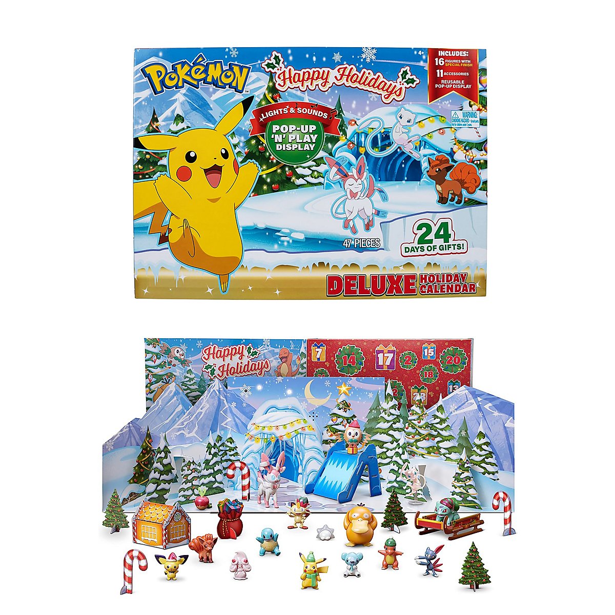 Pokémon Advent Calendar 2023 Happy Holidays