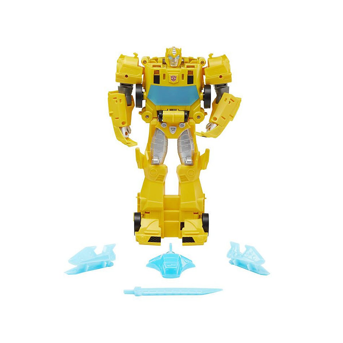 Transformers Bumblebee Cyberverse Roll N' Change – Action Figure 25 Cm Con Luci E Suoni, Da 6 Anni