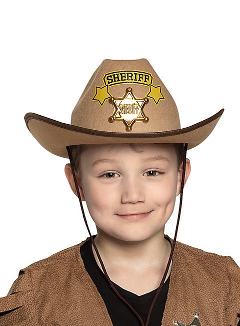 Cowboyhut für Kinder Sheriff 