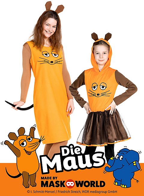 Die Sendung mit der Maus - Maus Kleid - maskworld.com