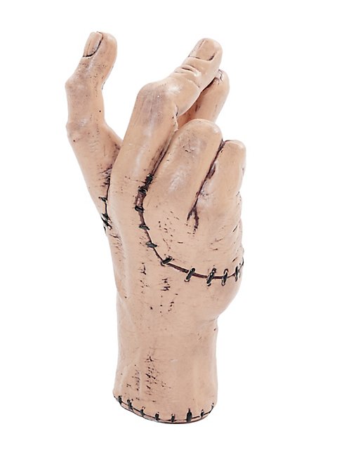 Eiskaltes Händchen schnippend - abgehackte Hand Halloween Deko ... Eiskaltes Händchen schnippend - abgehackte Hand Halloween Deko ...