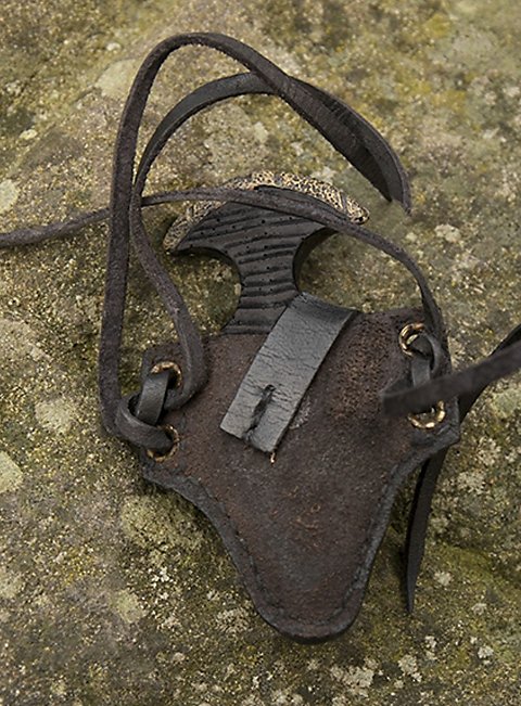 Faustdolch - Iron Fortress mit Lederscheide - maskworld.com
