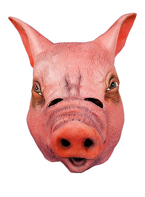 Schweinemaske Schweinsmaske Schwein Maske Fasching Karnevalsmaske Tiermaske 