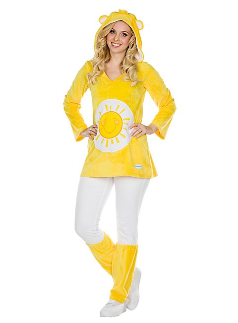 Rub Glücksbärchis Kinder Kostüm Sonnenscheinbärchi Karneval 
