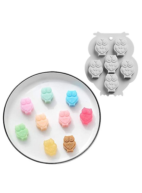 GMBYLBY Silikon Backform 6-fach - Mousse Kuchenform Für Schokolade & Desserts