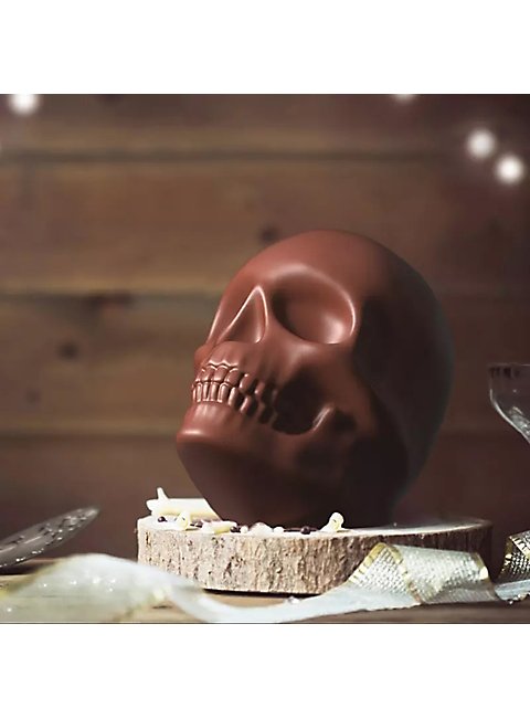 3 Halloween Silikonformen Totenkopf – Für Schokolade, Fondant, Eiswürfel, Hitzebeständig Bis 230°C