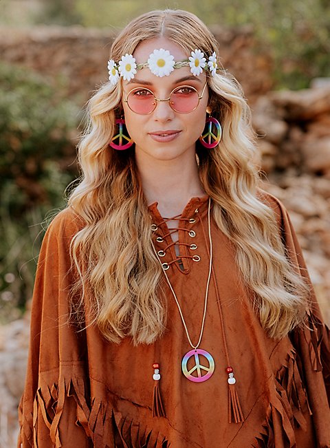 Hippie Accessoire-Set - maskworld.com