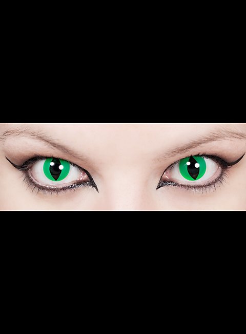 Katzenauge Grün Kontaktlinsen 