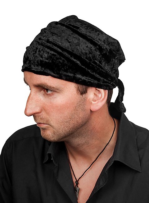 Stirnband 2x Kopftuch Pirat 14404 schwarz 