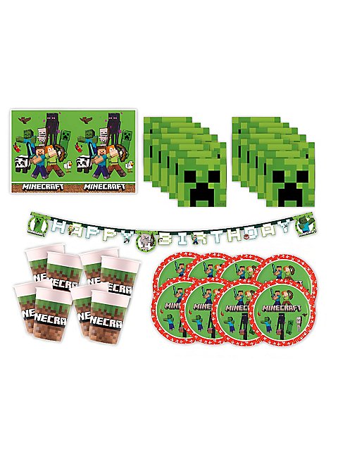 Minecraft – Partybox, 38-teilig - maskworld.com