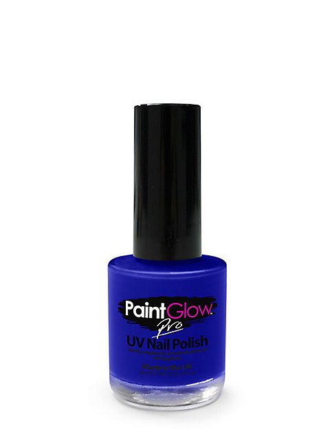 Neon Uv Nagellack Blau Maskworld Com