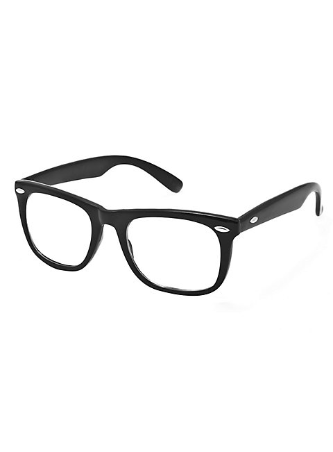 schwarz Computerspiel Funbrille Kostümzubehör Scherzbrille Brille Pixel Nerd 