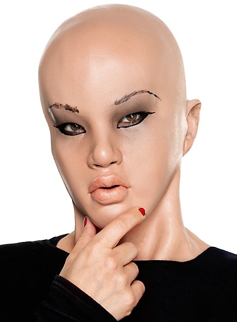 Vibbang Alien Maske Latex - Realistische Gruselmaske Für Halloween Und Cosplay