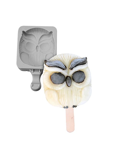 3er Set Eis Am Stiel Halter | Tropffrei Mit Strohhalm | BPA-frei Silikon | Für Kinder