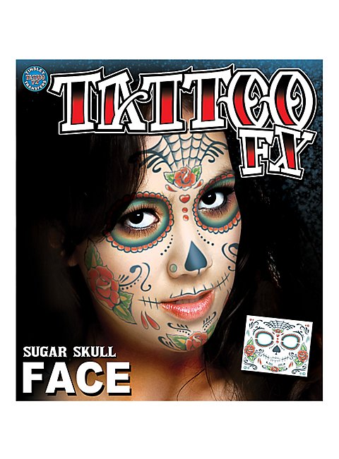 Motorhauben Auto Aufkleber Totenkopf Tattoo Sugar Skull Catrina Mexican  Lady Frau - Der Dekor Aufkleber Shop
