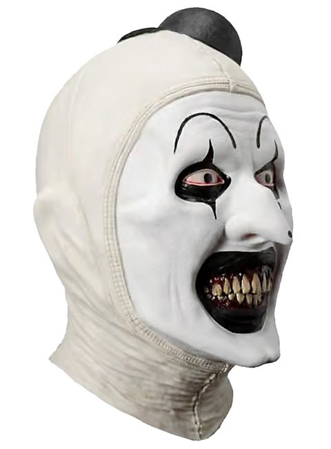 Terrifier Clown Maske – Gruselmaske Aus Latex, Mit Bowlerhut, Für Halloween & Cosplay