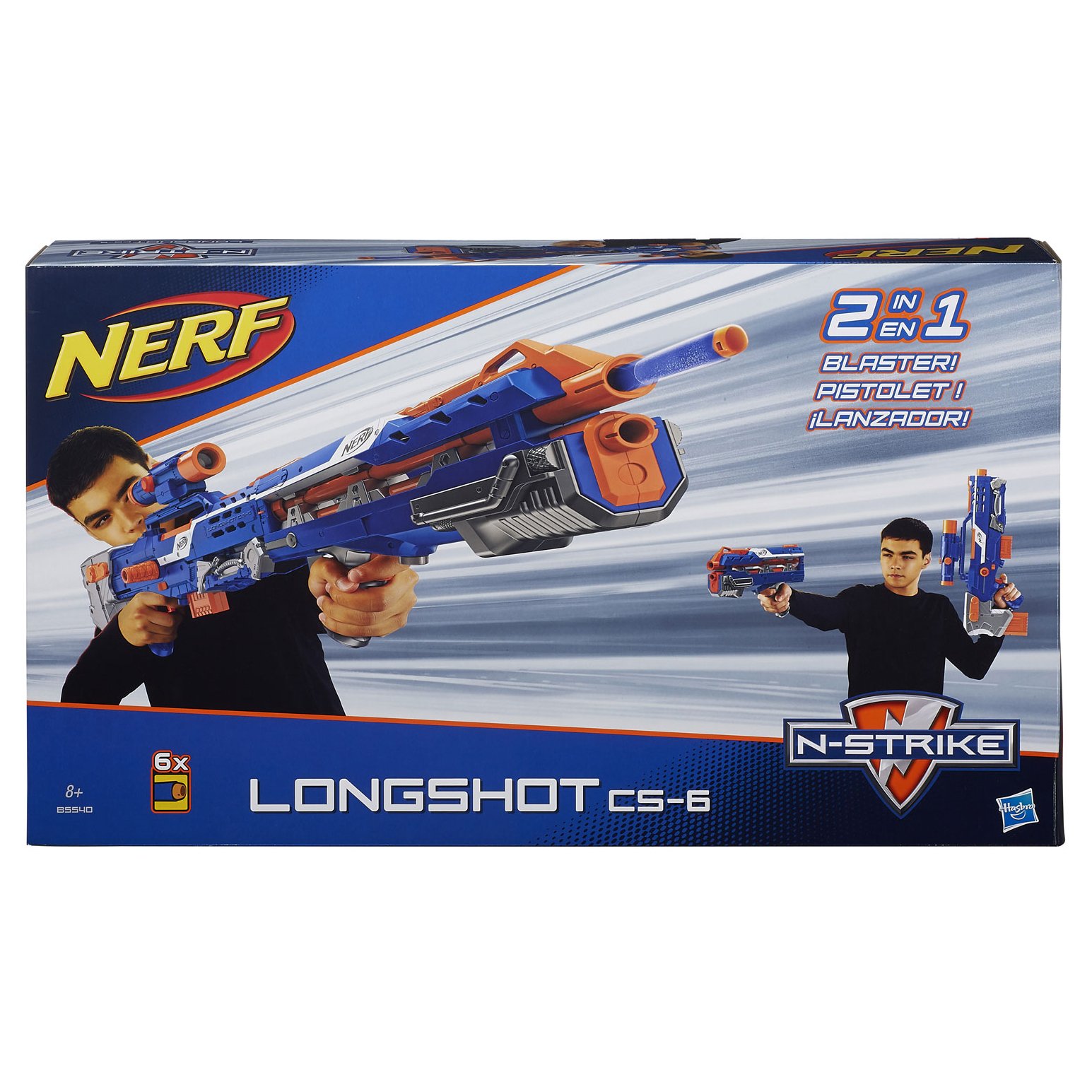 NERF - N-Strike Elite Longshot CS-6 5010994927769 | eBay