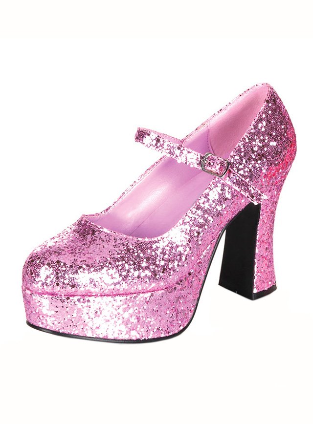 Details zu Plateauschuhe glitter Glitzer pink High Heels 10cm Absatz Rockabilly Gogo Details zu Plateauschuhe glitter Glitzer pink High Heels 10cm Absatz Rockabilly Gogo