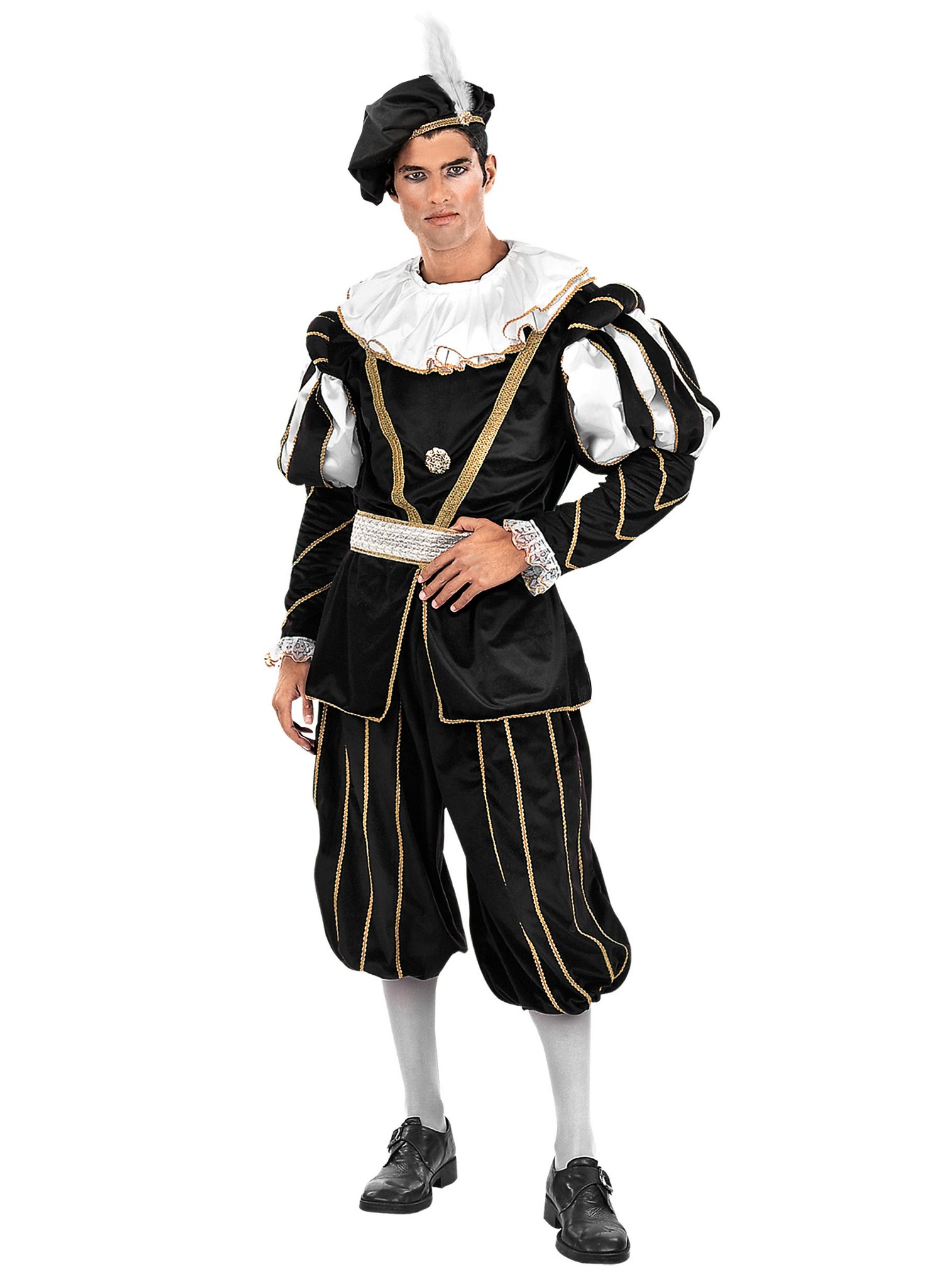 Mittelalter Kostüm Herren mit Kniebundhose Pilger Kolonialzeit Theater Fasching