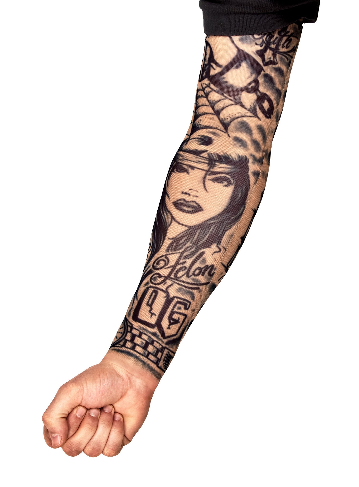 Knacki Tattoo Skin Ärmel Tattoo Strumpf Falsche Tattoos eBay