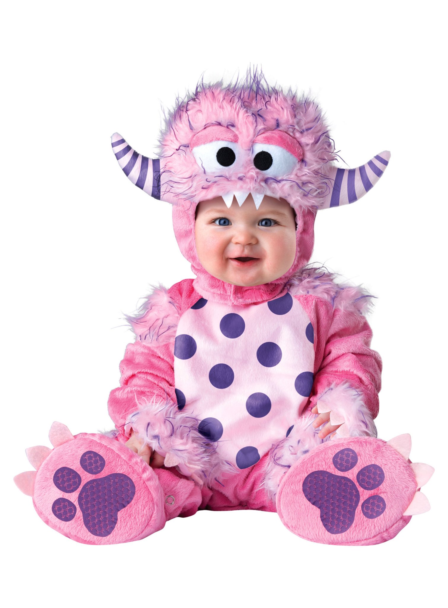 Rosa Monster Babykostüm Karneval Fasching Halloween | eBay