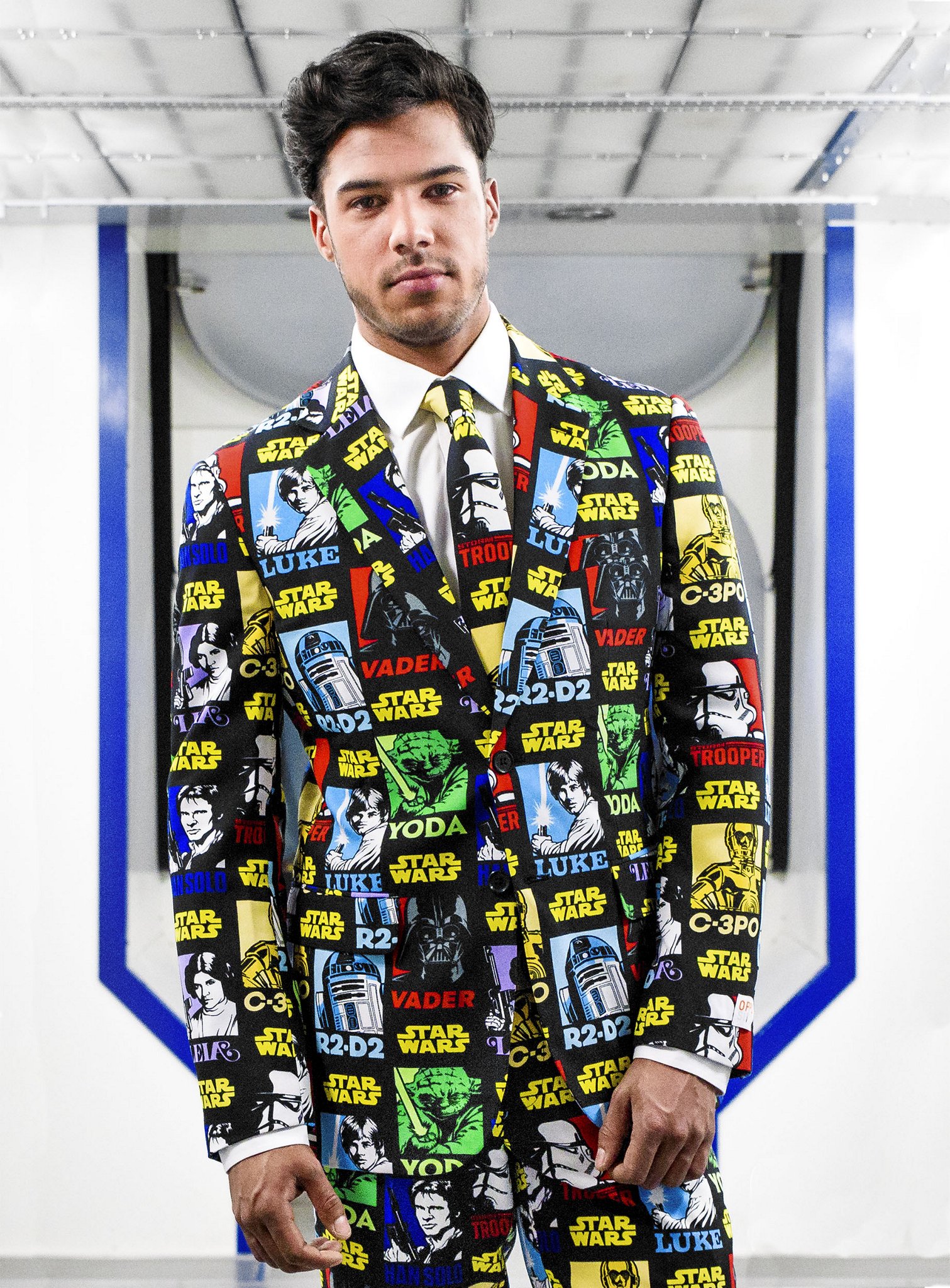 Suits Suit Separates Opposuits Happy Holidude Anzug Mit Krawatte Hose Jacket Slim Fit Clothing Shoes Accessories