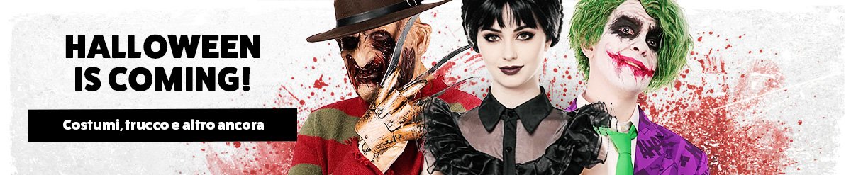 Halloween sta arrivando - Acquista subito il tuo costume di Halloween!