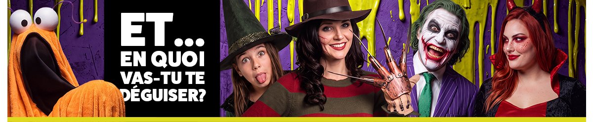 Halloween arrive - Achetez votre déguisement d'Halloween dès maintenant !