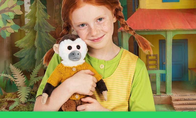 Pippi Langstrumpf – Herr Nilsson Plüschtier
