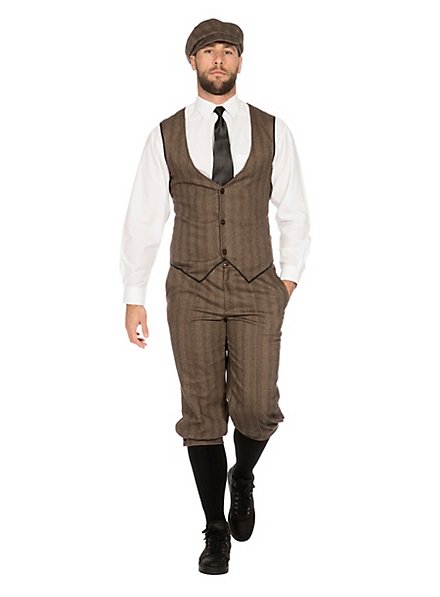 20er Jahre Dandy braun Kostümset für Männer