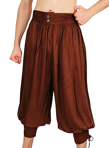 3/4 Harem Pants brown