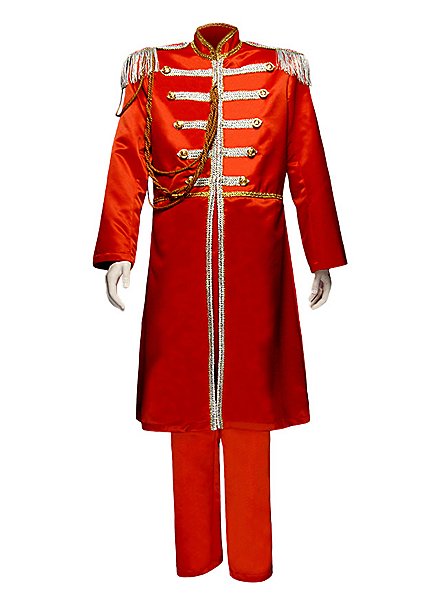 60er Popband Uniform "Sgt. Pepper" rot 