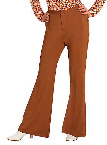 70s ladies trousers brown