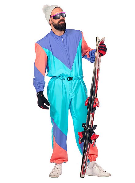 80s ski suit costume for men
