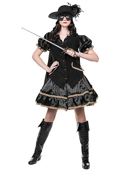 Abito nero da vendicatore