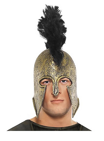 Achilles Spartan Helmet made of latex
