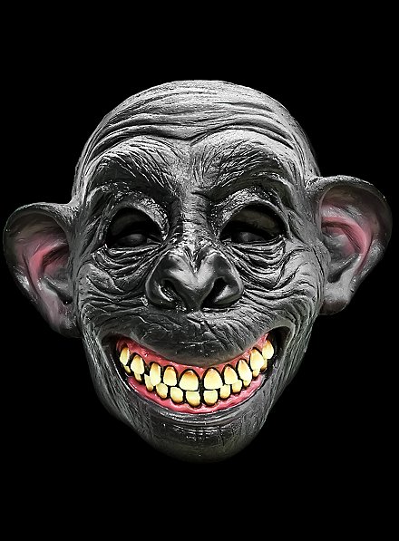 Affe Maske des Grauens aus Latex