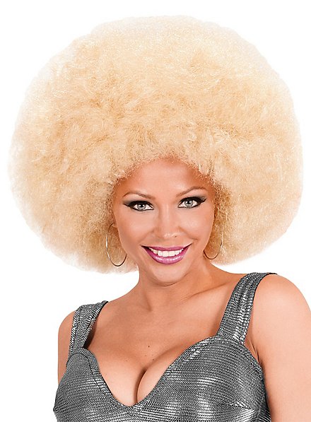 Afro XXL Perücke blond