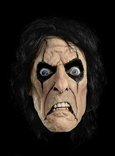 Alice Cooper Maske aus Latex