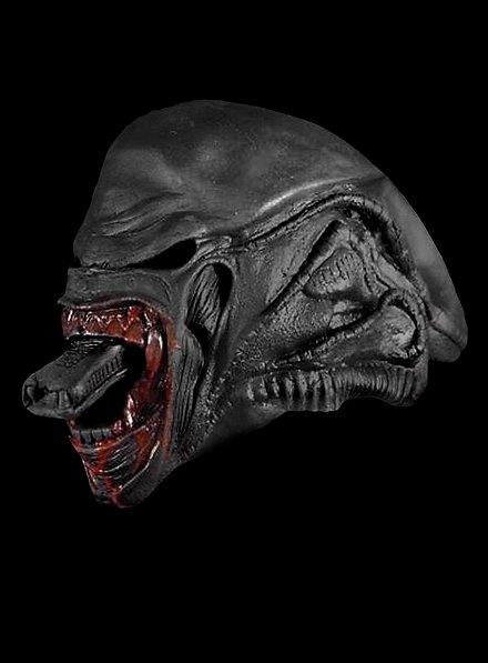 Alien Maske aus Schaumlatex