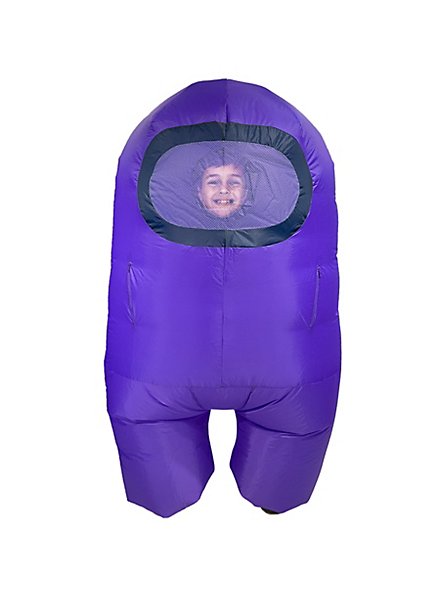 Among Us Children's Inflatable Costume Purple