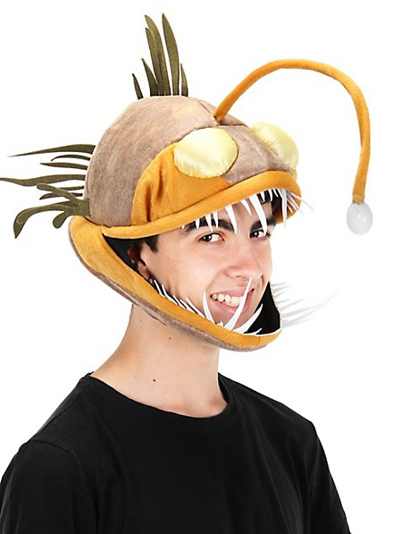 Anglerfisch Kopfbedeckung mit LED
