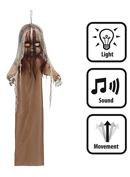 Animated Horror Baby Halloween Decoration With Light And Movement