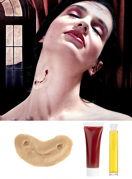 Aplicación De Látex Mordedura De Vampiro