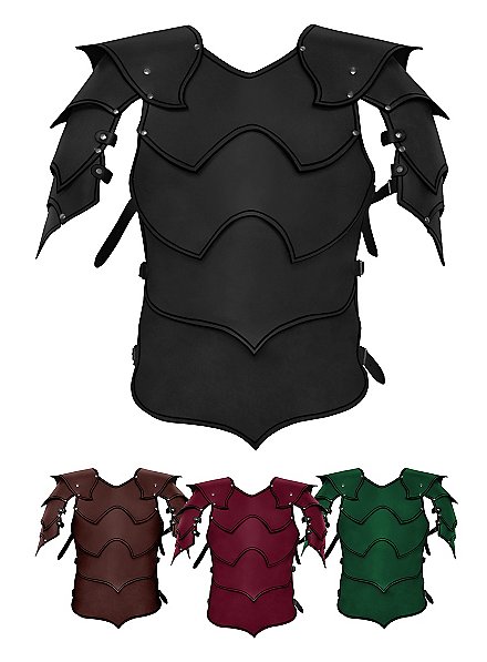 Armatura Spalle In Pelle Medievale - Cosplay Cavaliere, Regolabile, Per Halloween E Eventi - Foto 9