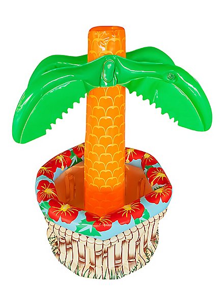 Aufblasbarer Palmen Getränkekühler 65cm - Tropischer Bierkühler Für Partys