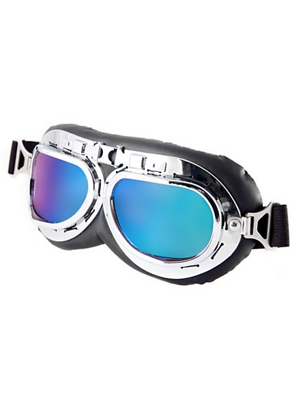 Aviator Glasses rainbow blue 