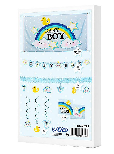 Baby Boy decoration set