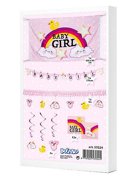 Baby Girl decoration set