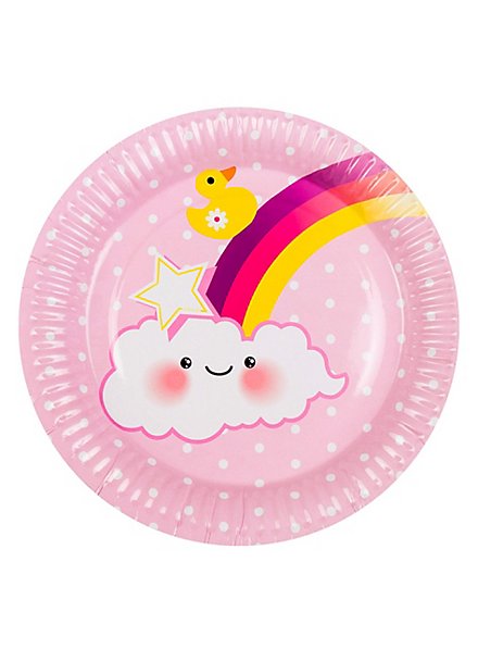 Baby Girl paper plates 6 pieces